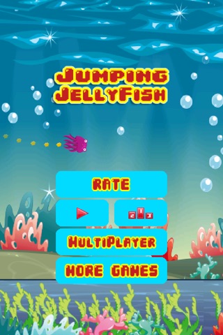 Jumping Jellyfish Multiplayer - Swimmy Fish Under The Sea Smashy Adventure With Flappy Tentacles screenshot 3