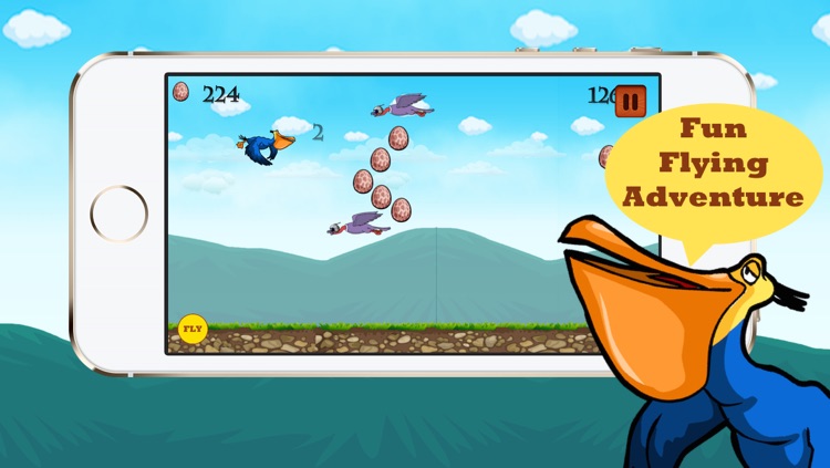 A Big Lazy Flying Pelican - Free Flappy Adventure Endless Game