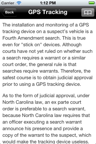 ASSET: Arrest, Search, and Seizure Electronic Tool screenshot 3