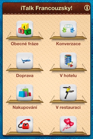 iTalk Francouzsky! konverzace: slovíčka a fráze pro rodilé mluvčí češtiny screenshot 2