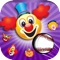 Clown Knockdown Assault Blast - Crazy Boardwalk Carnival Skill Game Free