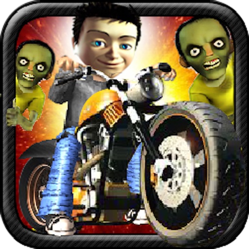 Zombies Vs Biker ( 3D Bike Racing Games ) icon
