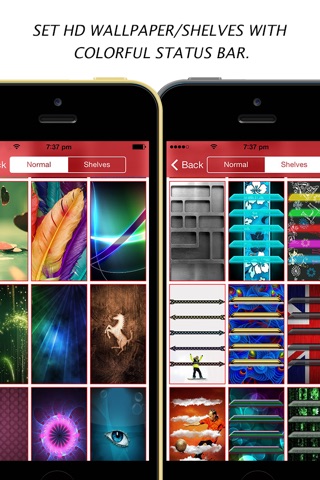 Color Dock Customizer - Colored Top and Bottom Bar Overlays for your Wallpaper screenshot 3
