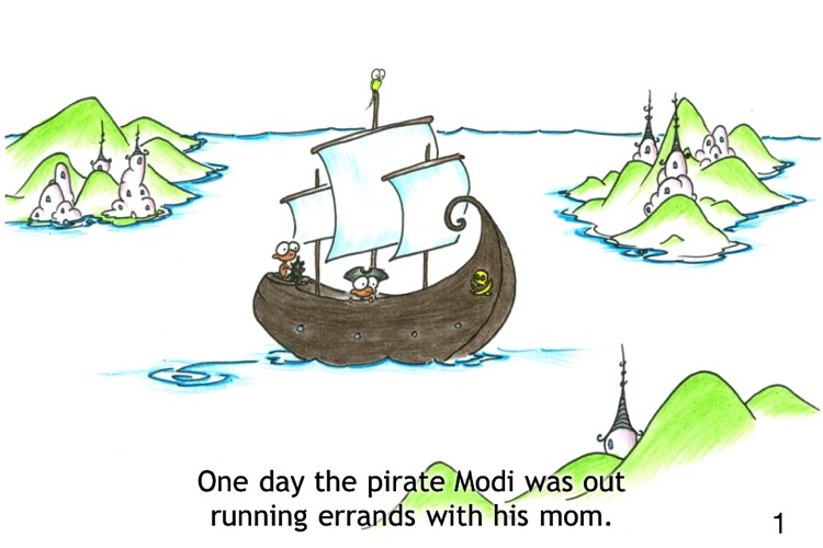 iStoryTime Kids Book - The Brave Monkey Pirate