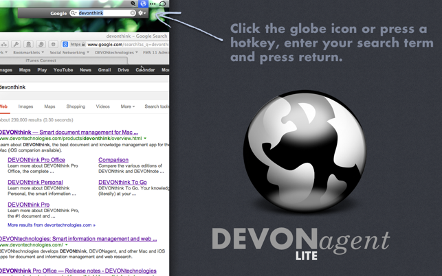 DEVONagent Lite