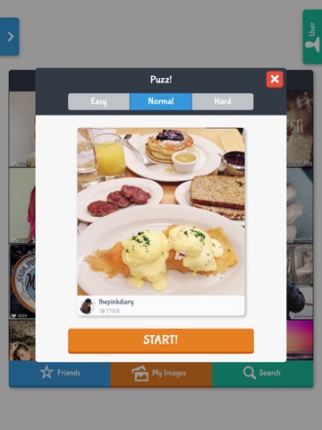 Puzz! for Instagram - Solve fun jigsaw puzzles with photos and images of Instagram screenshot 3