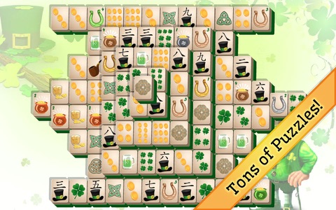 St. Patrick's Day Mahjong screenshot 2