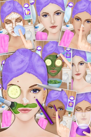 Celebrity Girls Salon  - beauty spa games screenshot 2