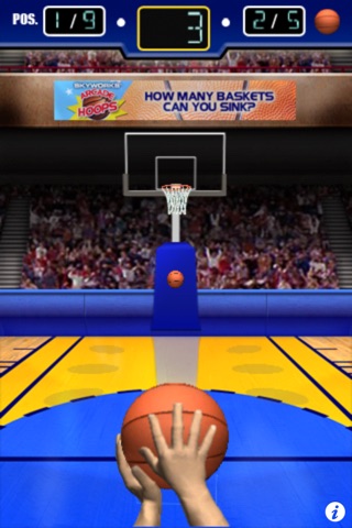 3 Point Hoops Basketball Screenshot 2