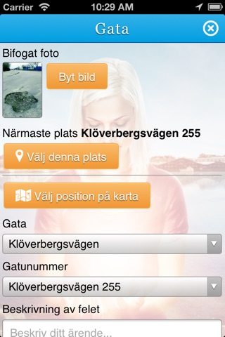 Felanmälan i Luleå kommun screenshot 2