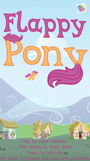 Flappy Pony: Help Her Fly!(圖1)-速報App