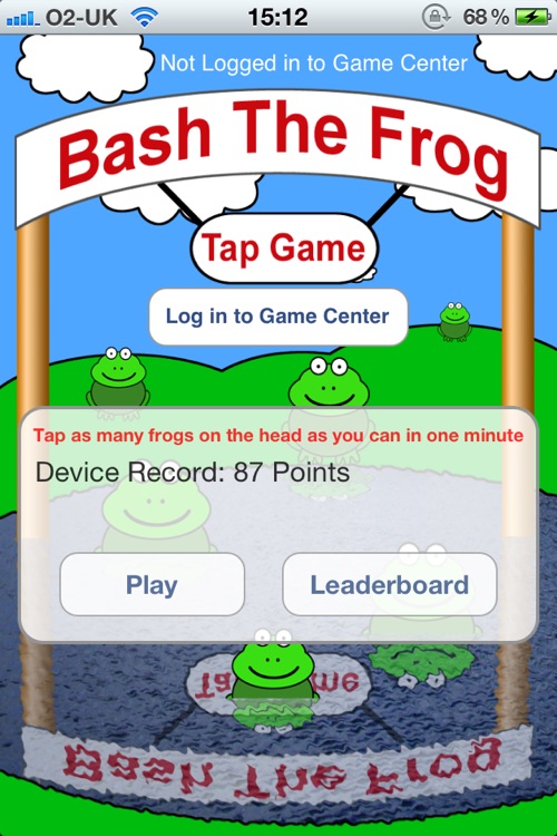 Bash The Frog - Tap Game