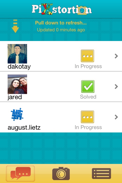 Pixstortion Puzzle Chat