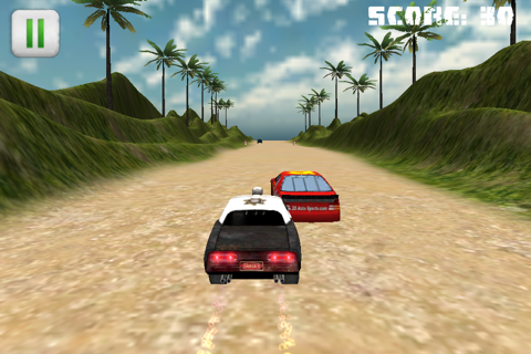 Dirt Police Chase - Off Road Nitro Drag Free screenshot 2