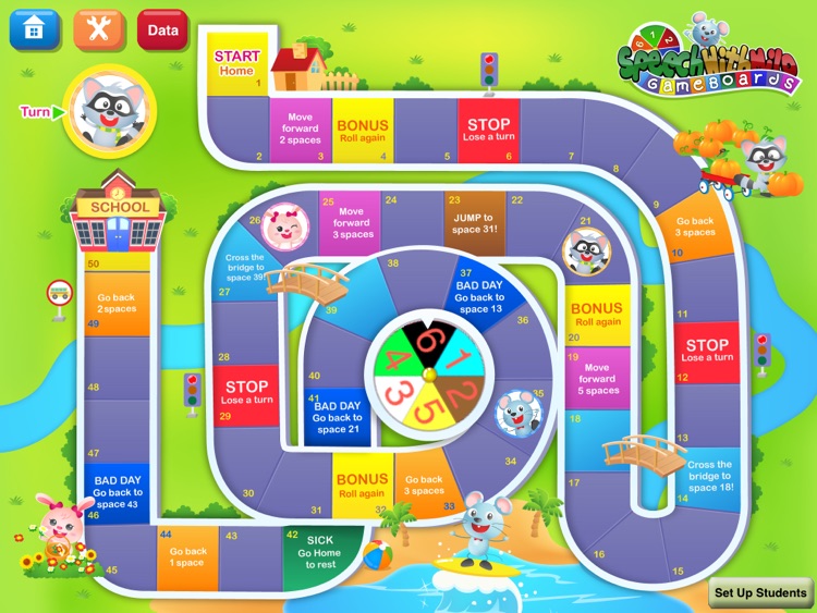 Speech with Milo Articulation Board Game