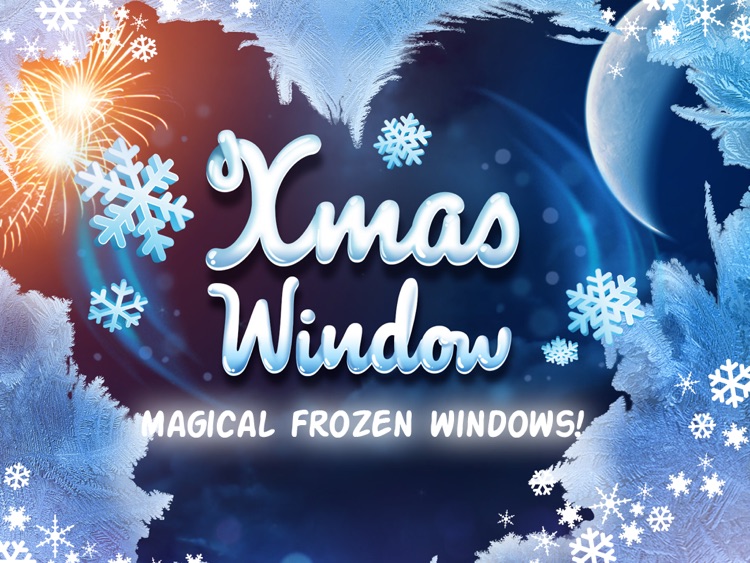Xmas window - Make winter holiday cards