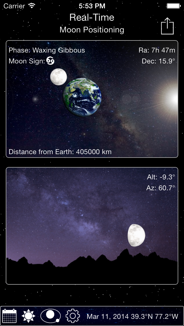 Solar Moon - Phase Ca... screenshot1