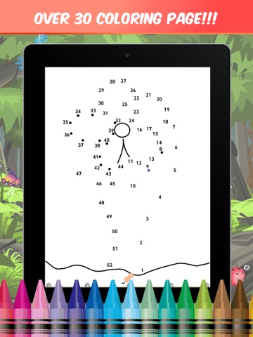 Dot to Dot Coloring Book - Connect the Dots Cartoon For Kids and Toddlers screenshot 4