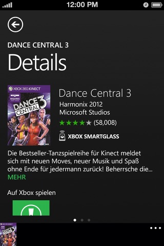 Xbox 360 SmartGlass screenshot 4