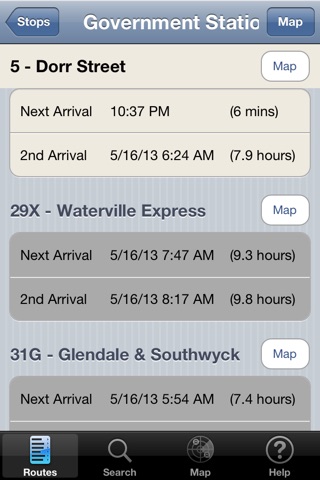 TARTA FindMyBus screenshot 3