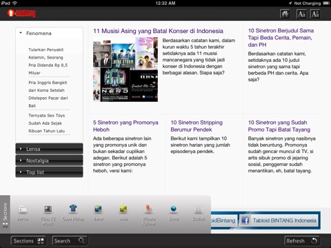Tabloid Bintang screenshot 3
