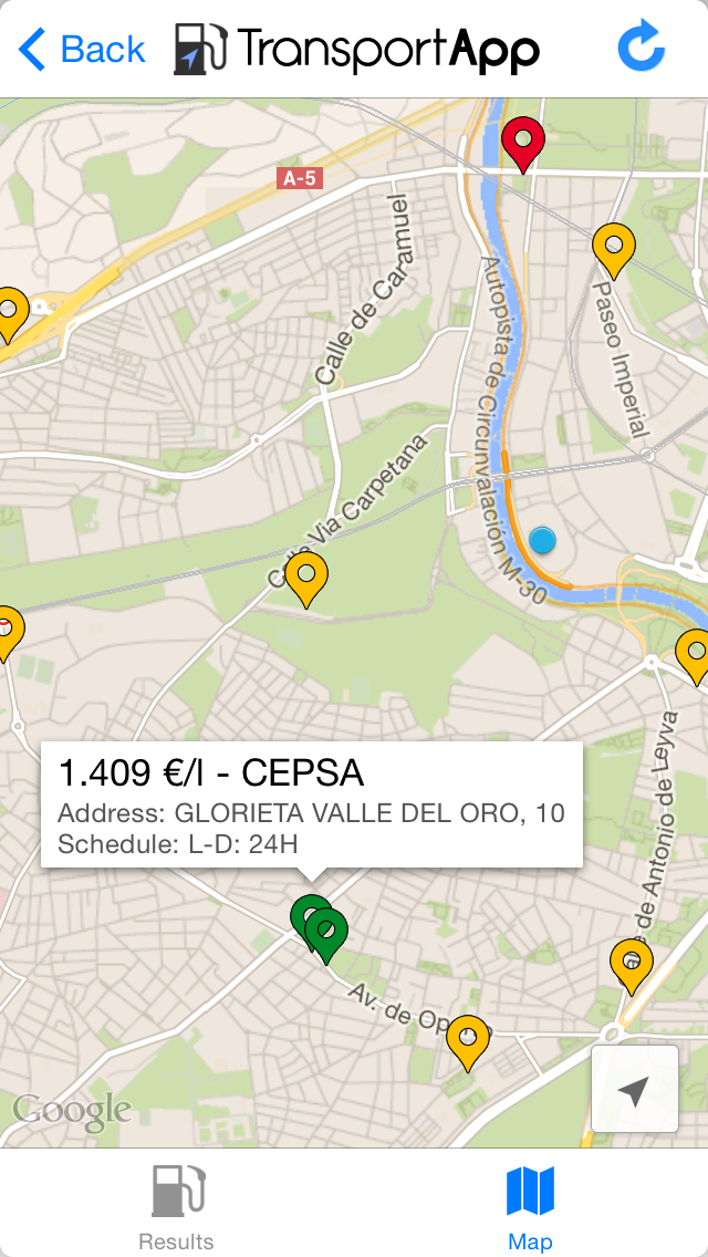 TransportApp [Spain] Gas Stations Prices, Traffic Status, Flights in AENA airports, schedules, maps and fares for Renfe and Cercanias trainsのおすすめ画像4