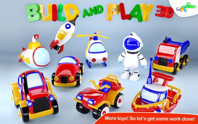 Build and Play 3D - Rockets, Helicopters, Submarines and Mor(圖1)-速報App