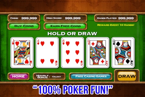 Ace 5 Card Draw Poker Free screenshot 3