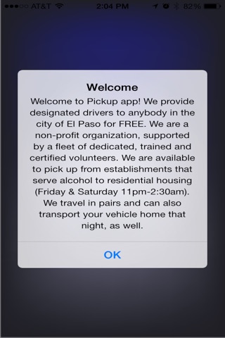 NO DUI - Pick Up App screenshot 2