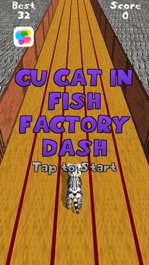 Cu Cat in Fish Factory Dash