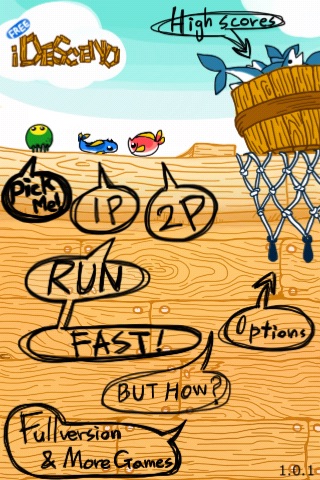 iDescend FREE - Fish, Go Down!