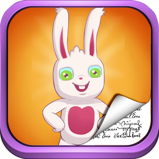 Funny Bunny - free book for kids icon