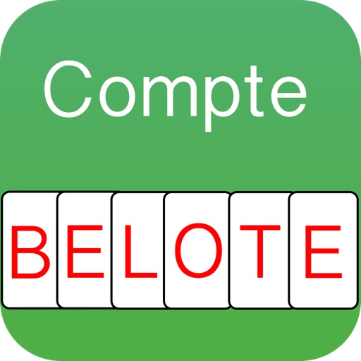 Compte Belote iOS App