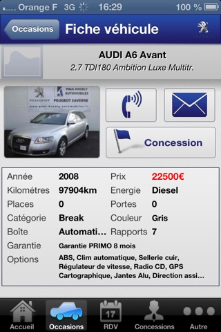 PKA Peugeot V2 screenshot 4
