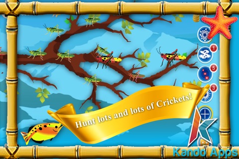 Cricket Hunters - An Addictive Catapulting, Mega Mayhem Hunting Fish Adventure screenshot 3