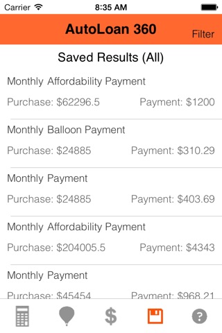 Auto Loan Calculator 360 screenshot 4