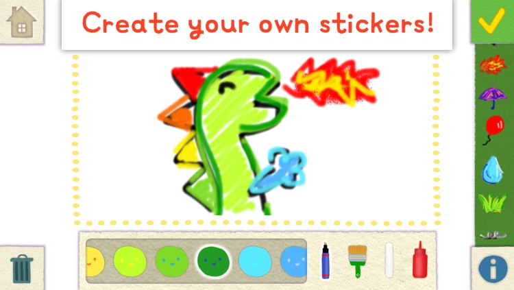 Lazoo's Magic Stickers!