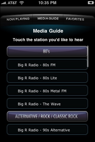 iRadioSuite powered by Big R Radio screenshot 2