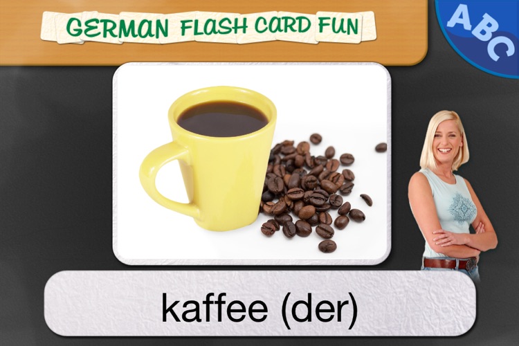 German Flash Card Fun - Flash Cards A to Z