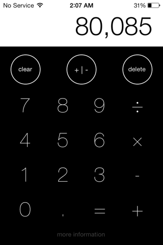 Calculate - Minimal Calculator screenshot 3