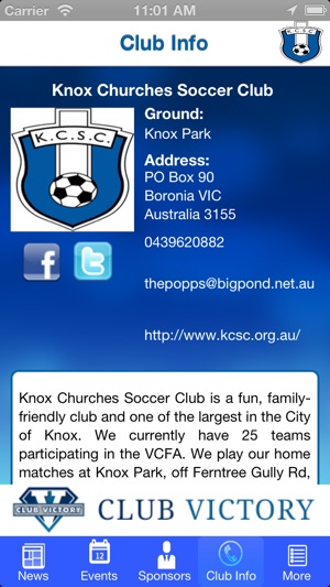 Knox Churches Soccer Club(圖5)-速報App