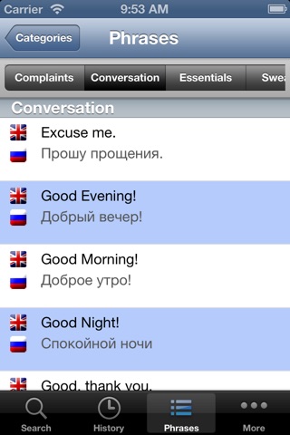 English Russian Dictionary screenshot 3