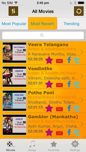 Tamil Movies and Songs Collection(圖2)-速報App