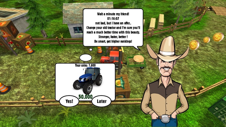 Tractor: Skills Competition - Farm Driver Skill Racing Simulator Game screenshot-4