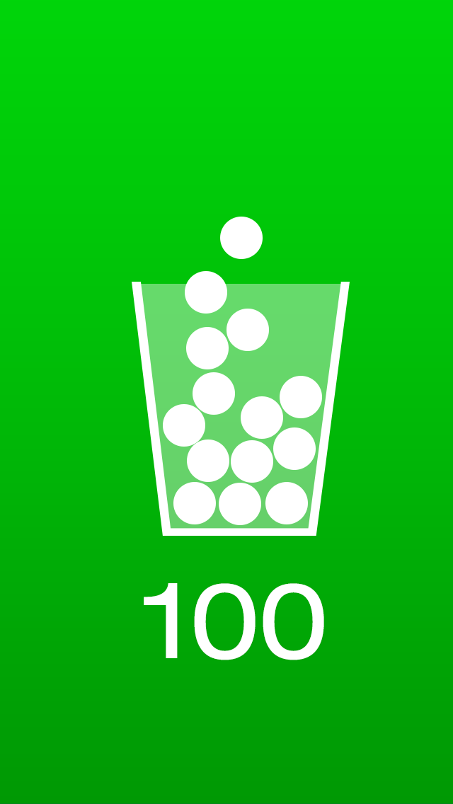 100ドット自由落下ボールゲーム - 100 Dots Free Falling Balls Gameのおすすめ画像1