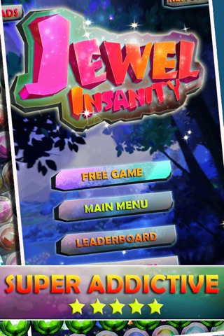 Jewel Insanity Matching - Rush Candy & Jelly Action For Kids FREE screenshot 2