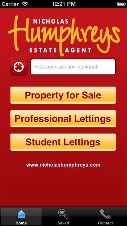 Nicholas Humphreys Estate Agent Property Search