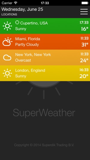 SuperWeather App Free(圖4)-速報App