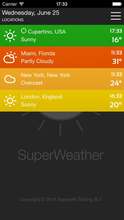 SuperWeather App Free screenshot-3