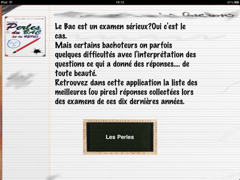 Perles du bac iPad edition screenshot 2